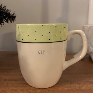 🍄 Rae Dunn Sip Coffee Cup Mug Artisan Collection Gift Drinkware
